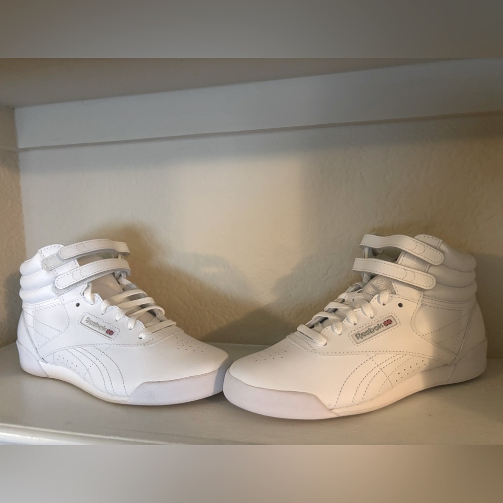 Reebok Kids White High-Top Sneakers